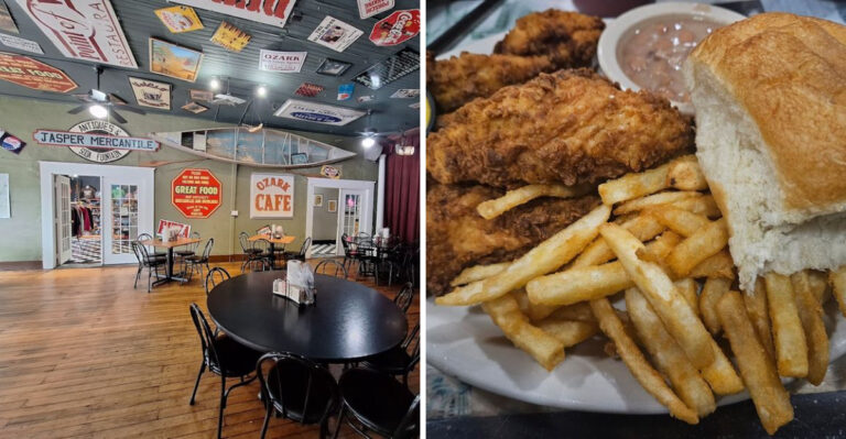 This Arkansas Restaurant Serves A Chicken-Fried Steak That Barely Fits On The Plate