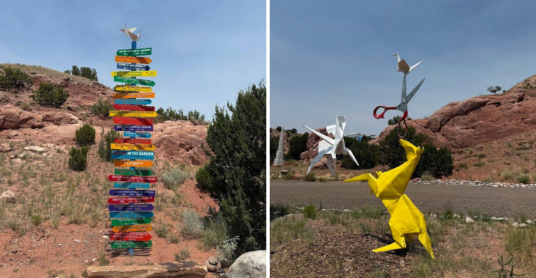 This Breathtaking Sculpture Garden In New Mexico Is A Desert Wonderland Unlike Any Other
