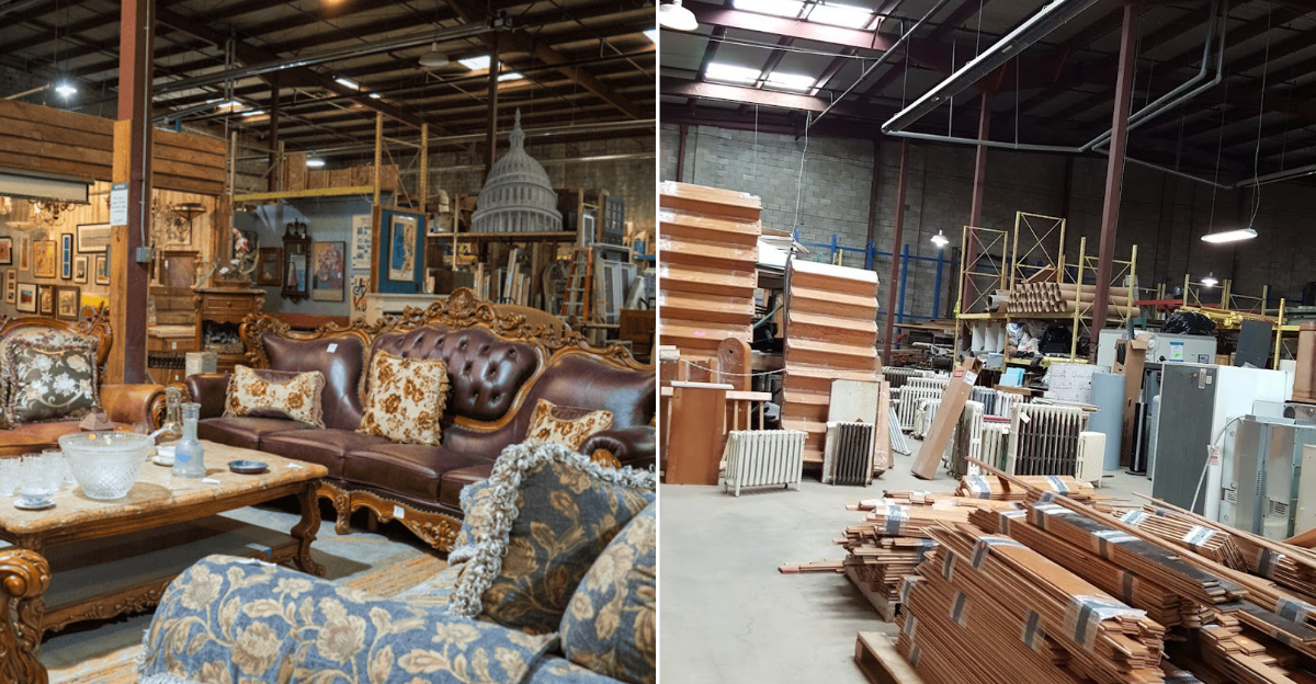 This Budget-Friendly Reuse Warehouse In Maryland Makes Renovating Feel Possible
