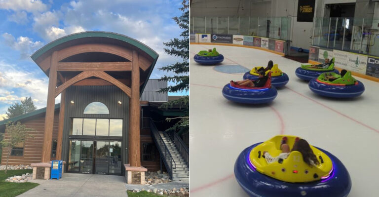 This Colorado Rink Has An Ice Bumper Car Experience Unlike Anything Else