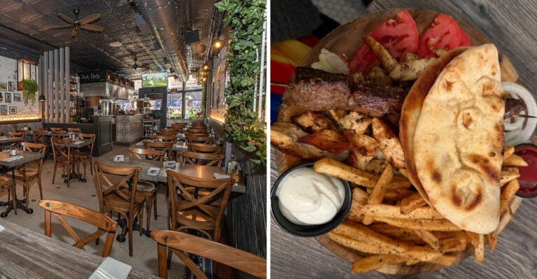 This Cozy Restaurant In Michigan Has Gyros That Deserve A Road Trip