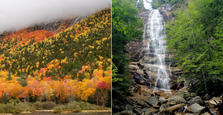 This Dreamy New Hampshire Trail Takes You Past Waterfalls And Magical Forest Scenery