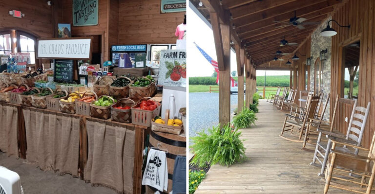 This Georgia Spot Has Fresh Produce And Peach Ice Cream That Locals Keep Coming Back For
