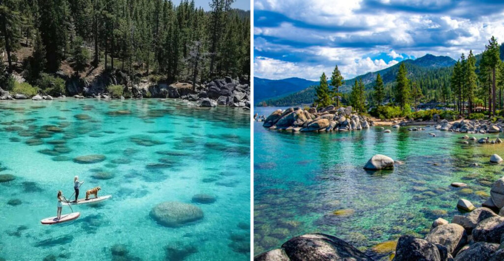 This Gorgeous California Lake Beach Has Caribbean Vibes Minus The Tourists