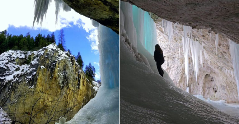 This Hidden Ice Cave In Colorado Is One Of The Most Breathtaking Places In The State