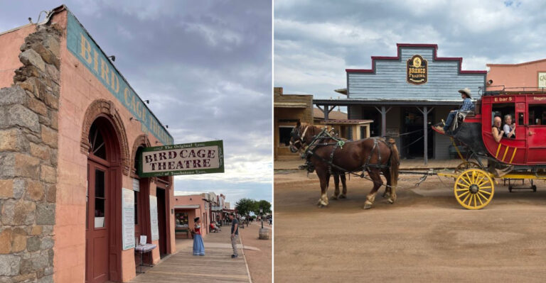 This Historic Arizona Saloon Still Has The Bullet Holes To Prove Its Wild Past