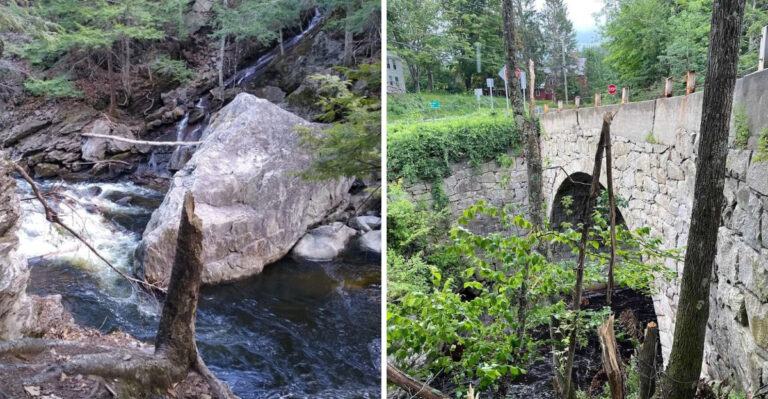 This New Hampshire Forest Trail Ends At A Beautiful Stone Bridge And Refreshing Swimming Holes
