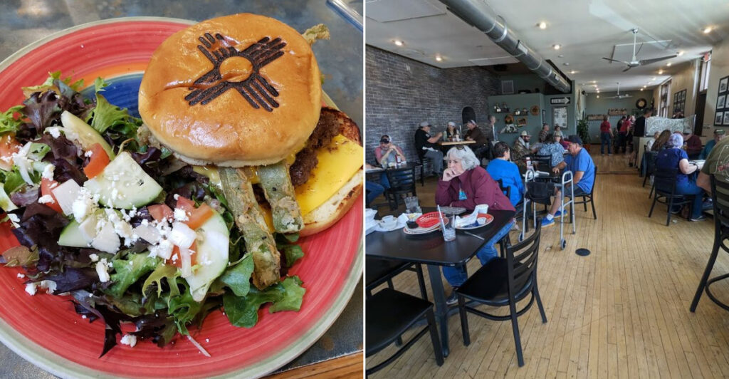 This New Mexico Restaurant Serves A Green Chile Cheeseburger That Deserves The Drive