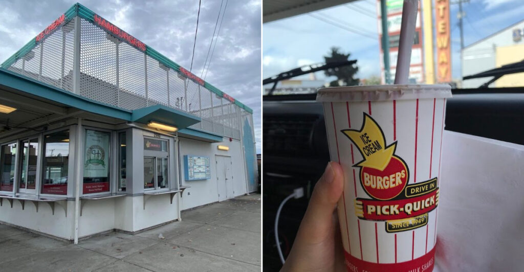 This Nostalgic Washington Drive-In Still Serves Milkshakes Worth The Trip