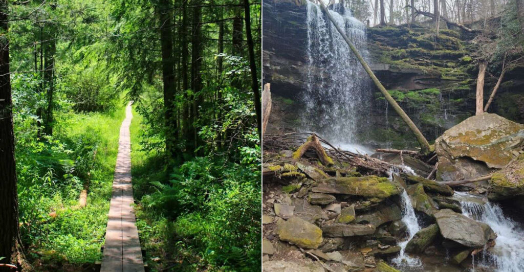 This Short Pennsylvania Hike Leads To One Of The Most Beautiful Waterfalls In The State