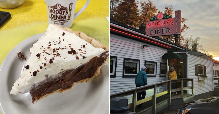 This Small-Town Maine Diner Serves Homemade Pies Worth A Drive Across The State