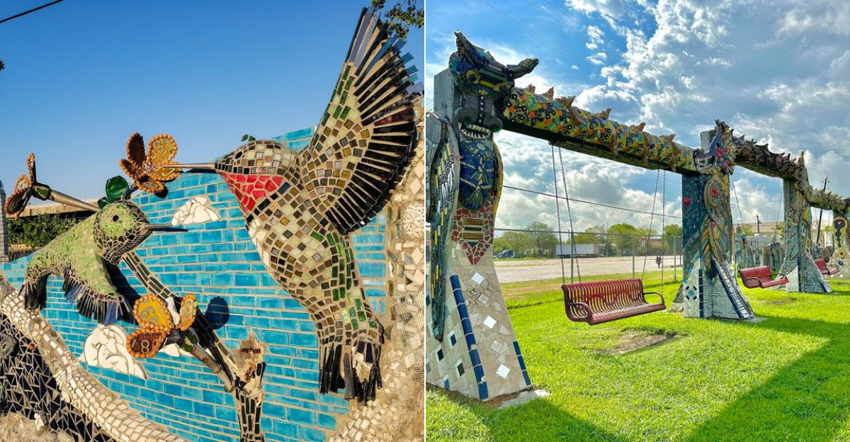 This Texas Sculpture Garden Feels Like A Fantasy Land Made Of Art And Imagination