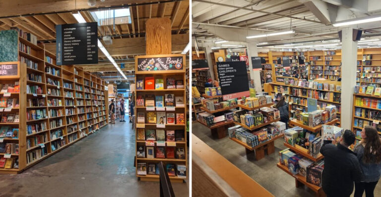 This Used Bookstore In Oregon Is So Huge, Exploring It Can Take Nearly All Day