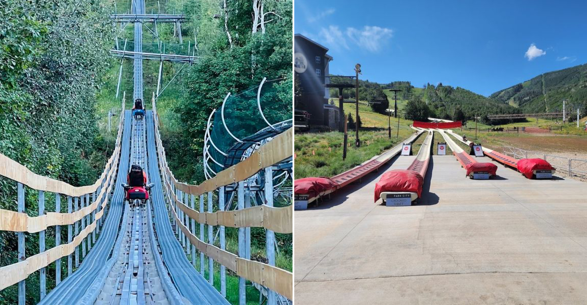 This Wild Utah Mountain Coaster Is Pure Adrenaline From Start To Finish