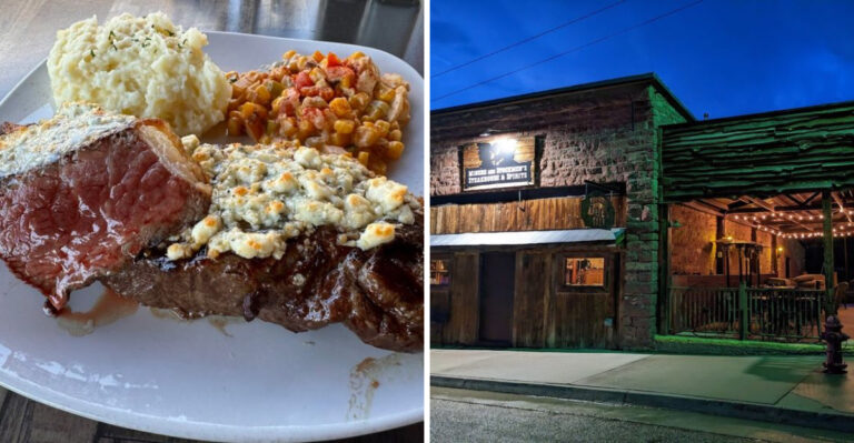 Wyoming Locals Say This Rustic Steakhouse Serves A Ribeye Worth The Trip