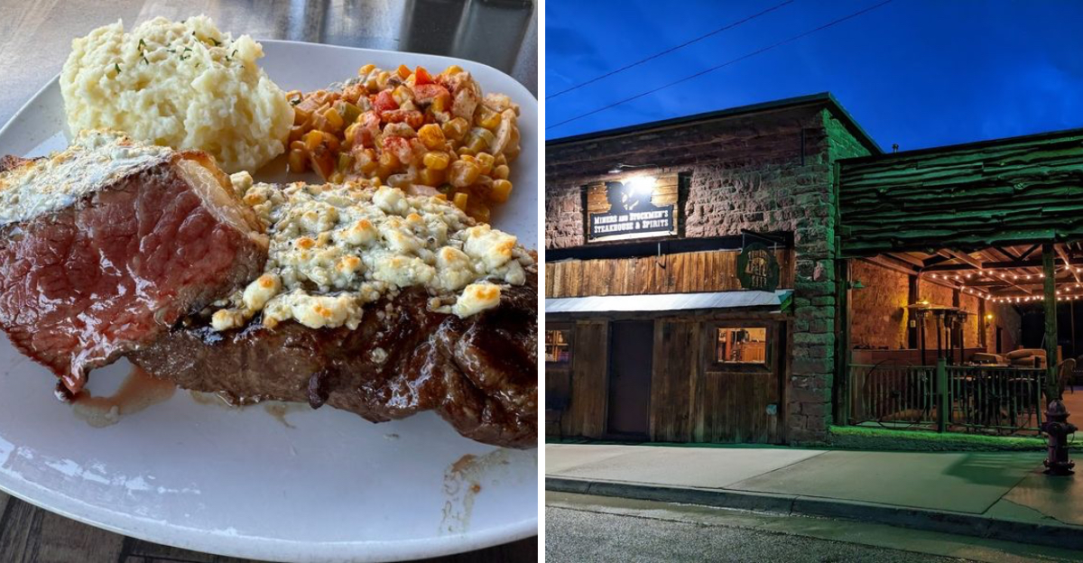Wyoming Locals Say This Rustic Steakhouse Serves A Ribeye Worth The Trip