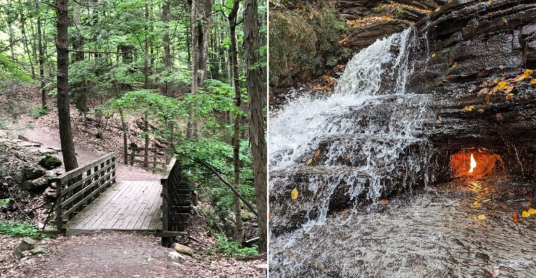 12 New York Waterfall Trails Locals Say Are Among The Best Hikes In The State
