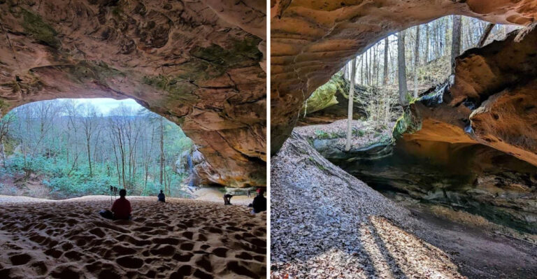 7 Stunning Hikes In Kentucky That Pass Through Caves Sinkholes And Hidden Natural Wonders