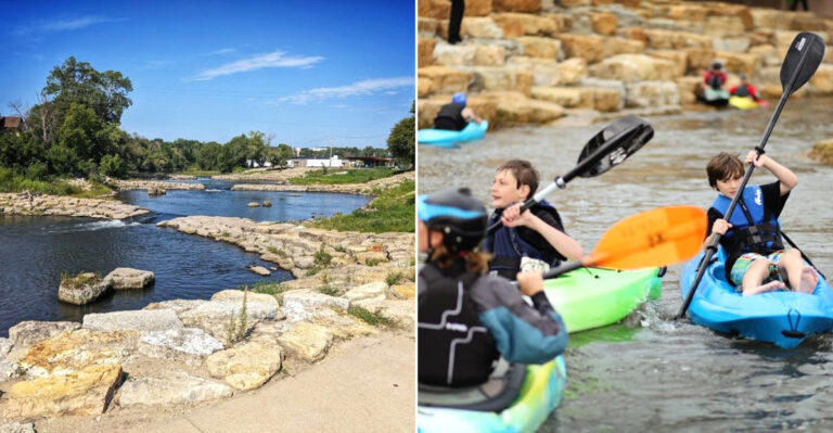 A Small Iowa City Turned Its River Into A Thrilling Outdoor Playground Everyone Enjoys