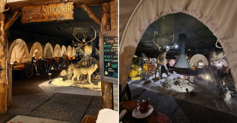 Dine Inside A Private Covered Wagon At This One-Of-A-Kind Utah Steakhouse