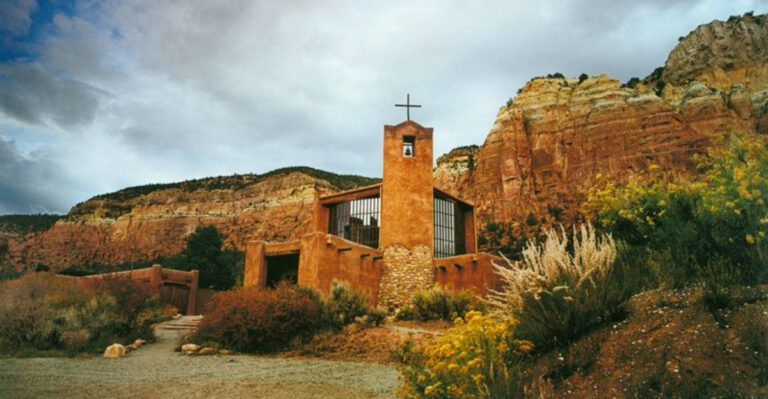 Hidden Away In A Remote Canyon Is A New Mexico Monastery Wrapped In Breathtaking Silence