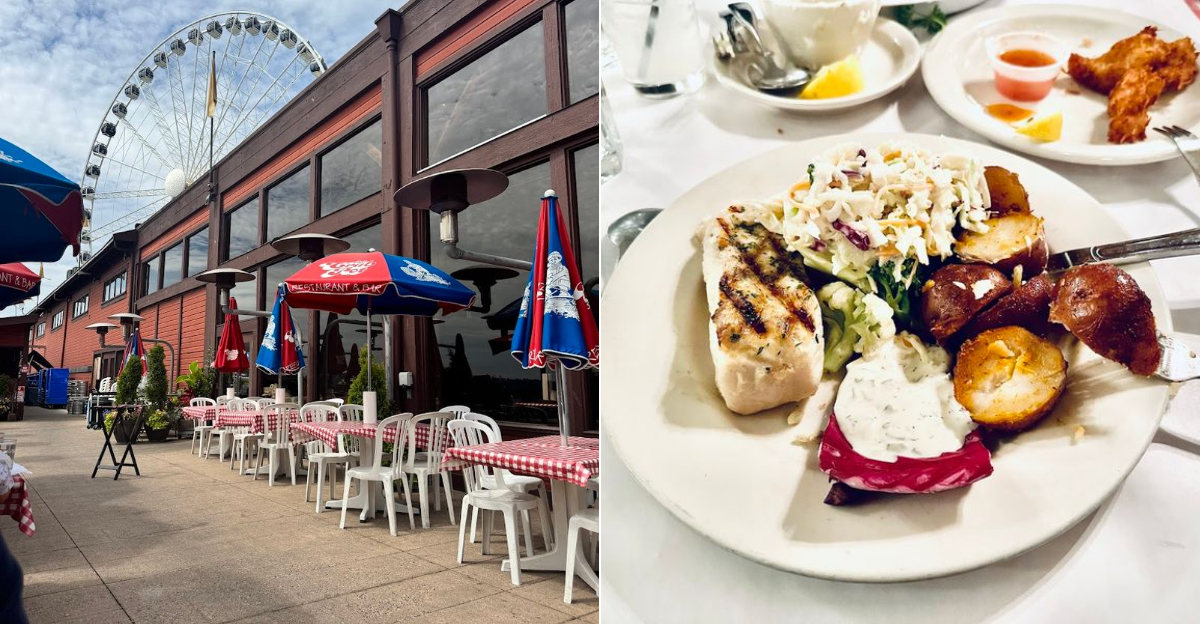 People Drive From All Over Washington For The Halibut At This Legendary Local Spot