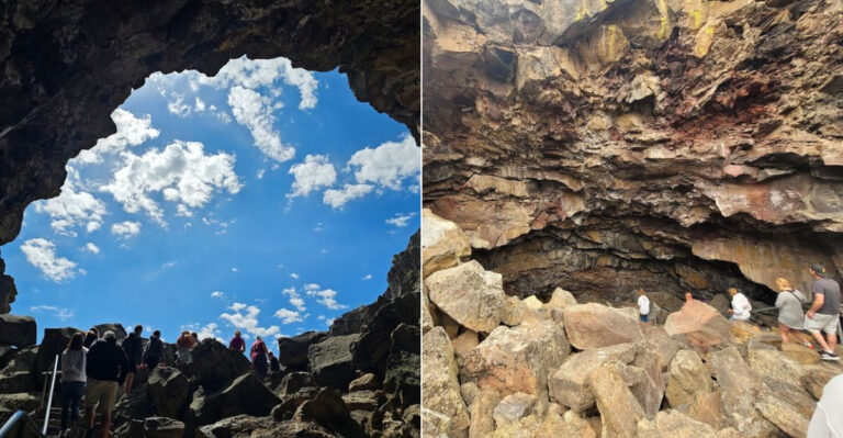 The Breathtaking Idaho Ice Cave That Feels Like Nature’s Frozen Masterpiece