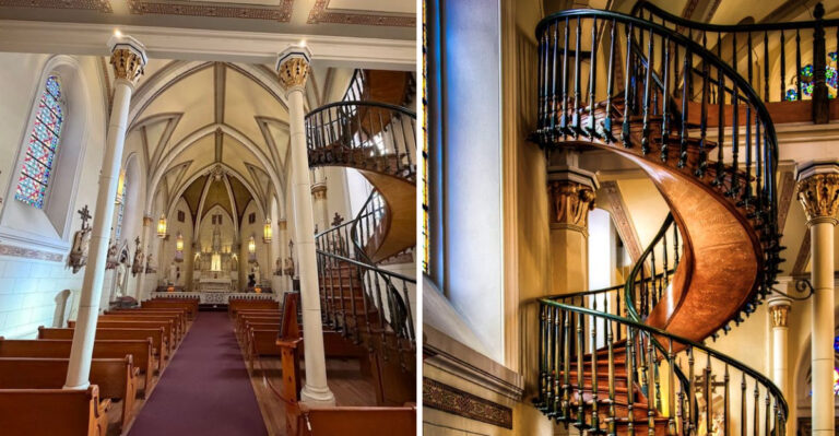 The Legendary Story Behind This New Mexico Staircase Seems Almost Too Good To Be True