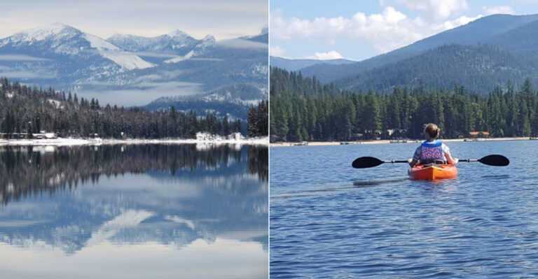 The Most Beautiful Lake In Idaho Is Hiding In A Quiet Corner Of The State Few People Visit