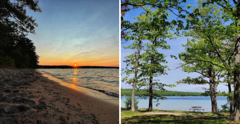 The Most Underrated State Park In Michigan Has Beaches That Rival Any Tropical Coast