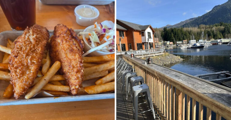 This Alaska Waterfront Seafood Spot Serves Fish Caught That Morning Off The Same Dock And The Internet Is Obsessed With It