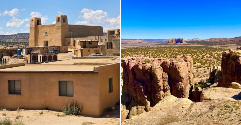 This Ancient Mesa Village In New Mexico Feels Like A Walk Through Time
