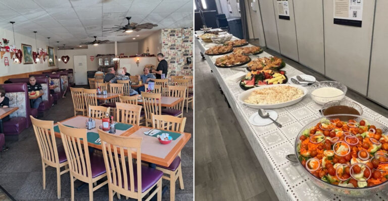 This California Hidden Amish-Inspired Buffet Turns A Detour Into A Full-Plate Reward