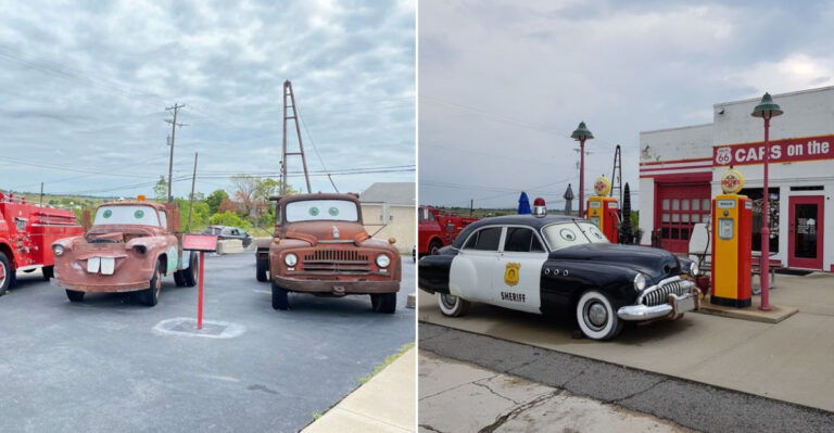 This Charming Kansas Gas Station Helped Inspire A Well-Known Movie Town