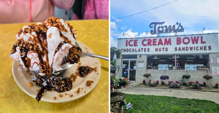 This Classic Ohio Ice Cream Parlor Has Been Serving Cones Since The 1940s