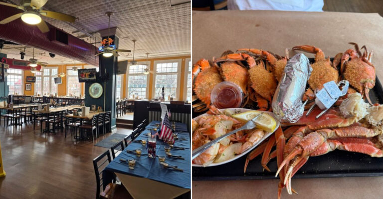 This Crab Buffet In Maryland Keeps First-Time Diners Coming Back For More