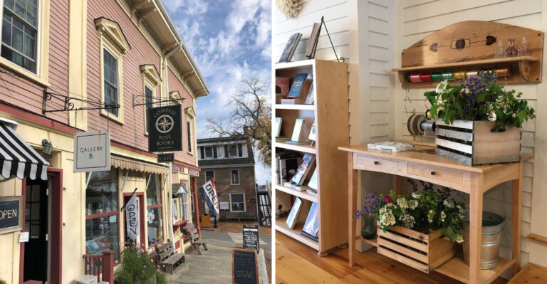 This Forgotten Maine Coastal Town Looks Like A Storybook And Its Tiny Bookshop Cafe Is The Reason People Keep Coming Back