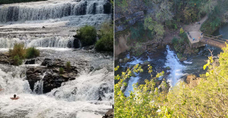 This Hidden Waterfall In Wisconsin Is The Perfect Reward For A Short Scenic Hike
