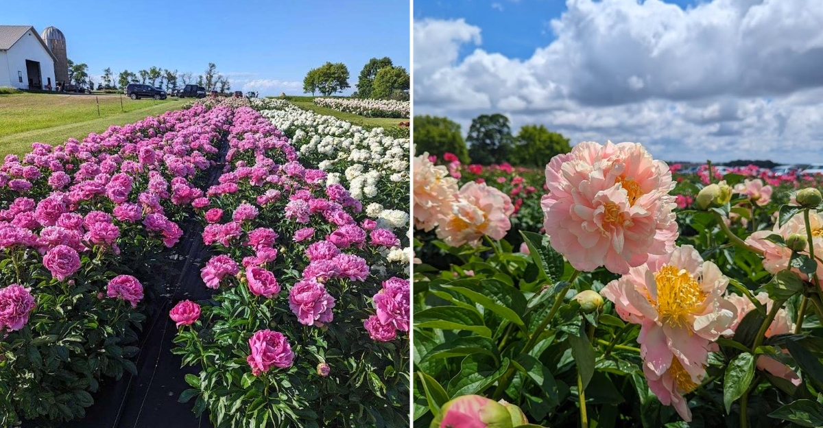 This Iowa Garden Is Packed With Hundreds Of Peonies (And You Want To See Them In Full Bloom)