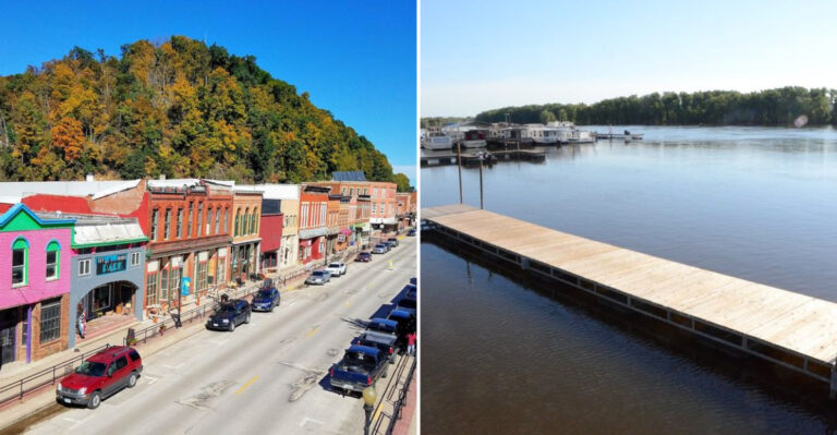 This Iowa Town Pairs Pretty River Views With History You Can Actually Feel