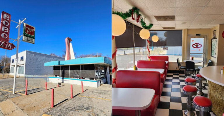 This Kansas Burger Stop Has A Retro Feel That Takes You Back In Time