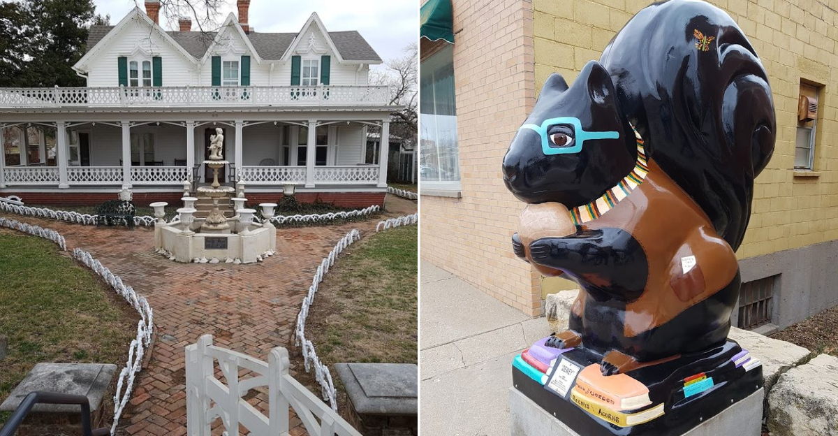 This Kansas Town’s Brick Streets, Black Squirrels, And Heart Make It Truly Charming