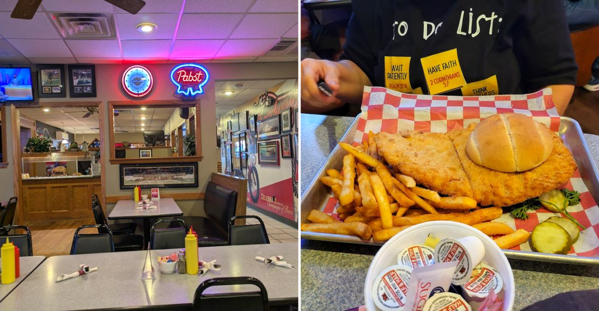 This Little Restaurant In Iowa Is Not So Little When It Comes To Its Massive Tenderloin Sandwiches