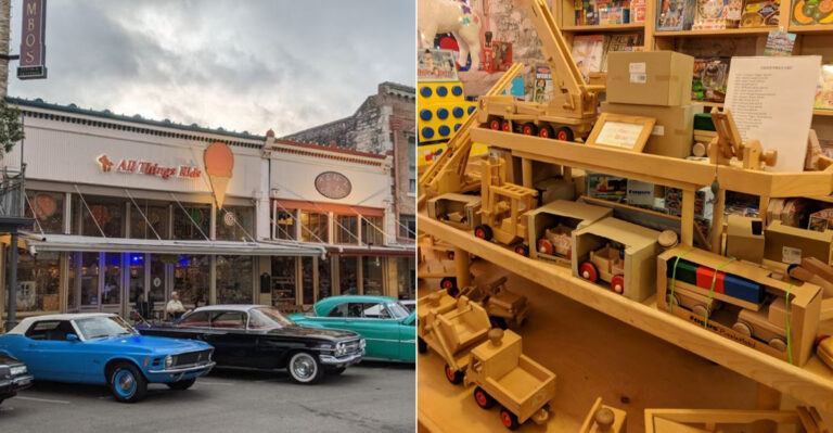 This Nostalgic Texas Shop Still Sells Old-Fashioned Toys And Candy