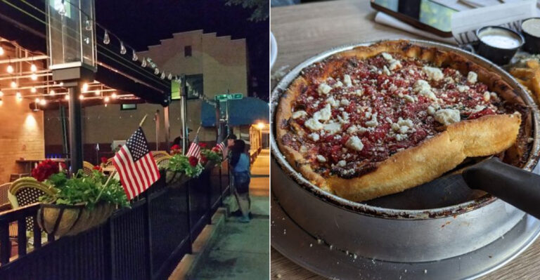 This Ohio Pizzeria Has A Deep-Dish Slice That Gives Chicago A Run For Its Money