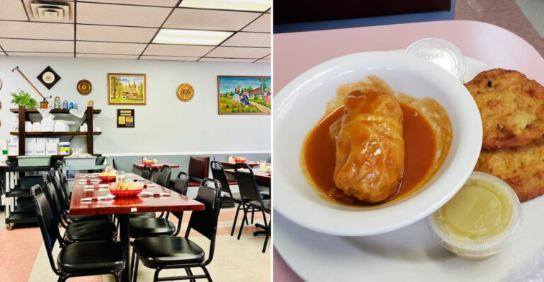 This Old-School Polish Diner In Suburban Michigan Is Known For Cabbage Rolls Worth The Drive