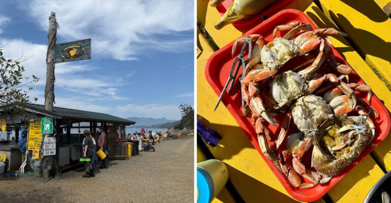 This Oregon Crab Shack Is Going Viral For Serving The Sweetest Dungeness On The Entire Coast