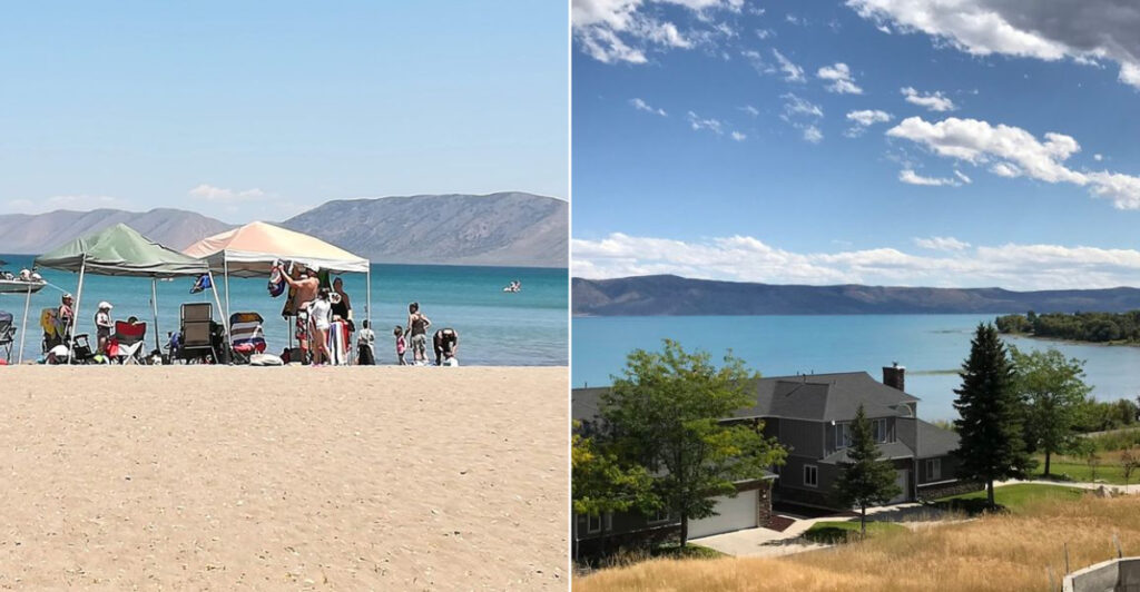 This Peaceful Utah Town Has Wildflowers, Waterfront Views, And A Little Bit Of Magic