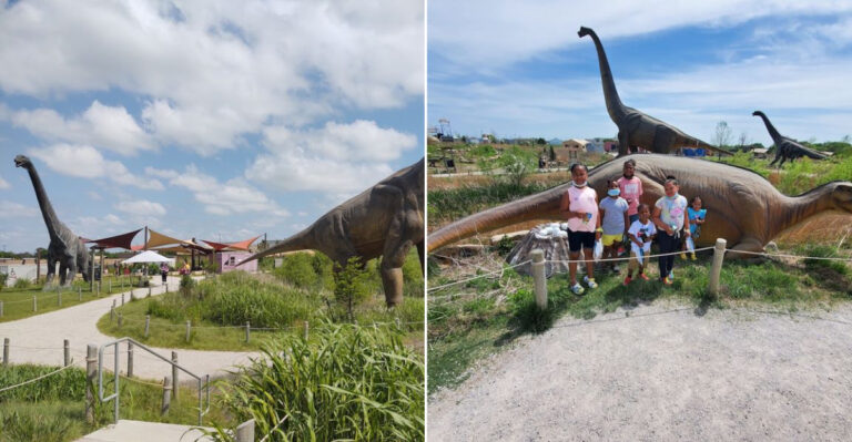 This Prehistoric Adventure Comes To Life At A Dinosaur-Themed Park In Kansas