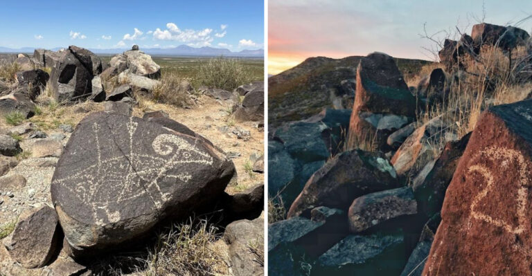 This Quiet New Mexico Trail Holds Thousands Of Ancient Stories Etched Directly Into Stone